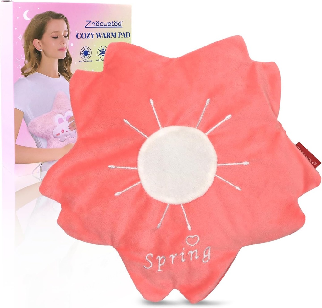 Dönem Cramps Pain Relief- Mikrodalga Isıtma Pad for Women with Moist Heat Pack for Boy Omuzları için Sevimli Yumuşak Iklim Cozy Pad Plush Valentines Girls for Girls