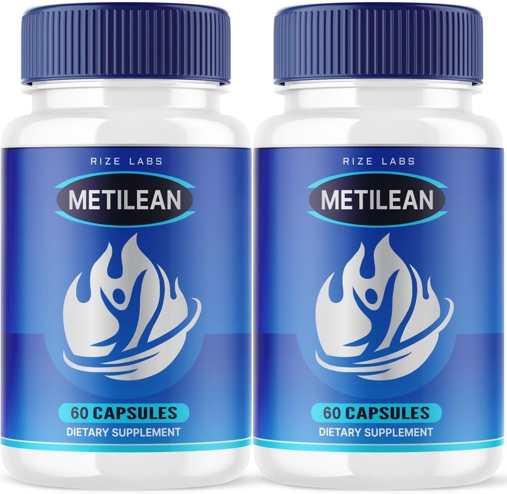 (2 Pack) Metilean Kilo Kayıp Tamam, Metilean Diteary Pills to Melt Stubborn Belly Fat, Metilean Advanced Formula to Lose Pounds, Metilean Pastillas Yorumlar (120 Capsules)