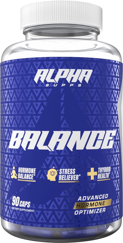 Alfa Supps - Alfa Denge | Hormonal ve Sağlıklı Stres Düzey Desteği | Inositol ve Ashwagandha ile | 90 Capsules