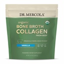 Dr. Mercola Organic Bone Broth Collagen Toz - Bone Health & Muscle Growth - USDA Organic, Non-GMO, Gluten-Free & Dairy-Free - 30 Hizmet - Vanilla Flavor
