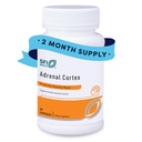 Klaire Laboratuvarları SFI Health Adrenal Cortex - Hedeflenen Adrenal Destek Supplements for Cortisol Health - Purified, BSE-Free Lyofiliized Extract from Pasture-Fed Bovine (60 Capsules)