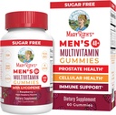 MaryRuth Organics Multivitamin for Men 40+ | Sugar Free | Vegan Mens Vitaminleri | Immune Support Daily Men's Multivitamin | Gummy Vitamins for Men | 60 Count Count Count