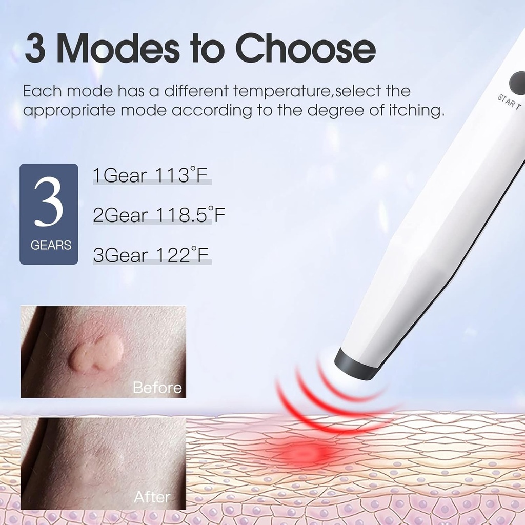 Böcek Sting ve Bite Relief, Bug Bite Healer for Chemical-Free Treatment of Insect Bites and Stings, Makes Natural Relief from Itching and Swelling, for Mosquito Bites