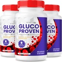 Laboratuvarları - Gluco Proven Capsules - Gelişmiş Formula Supplement Pills, Maksimum Güç Desteği, Tüm Doğal Plus Organik GMO (180 Capsules)