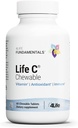 4Life Life C - Immune Support için 7 Aktif Formlar, Nutrient Absiyon ve Faydaları - Citrus Flavor - 60 Chewable Tabletler