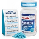 TIME-CAP LABS, INC. Zamanlı - Max Laxatives - 90 Maksimum Güçlü Tabletler - 25 mg Sennosides Laxative - Occasional Constipation Relief, Best Laxatives for Constipation Fast Acting