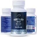 You'RE NATURAL Erkek Ferttitude Vitamins, Optimal Sperm Kont, Motness ve Güçlü, Ashwagandha, Folic Acid 800 mcg, Magnezyum, Maca Root, L-carnitine, L-carnitine, Vitamin C, E, D3, çinko | 30 Gün Supply