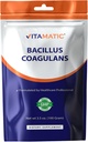 Vitamatic Bacillus Coagulans Probiotic Powder - Digestive Health Support - 100 Gram (3.5 OZ) - 100 Servings