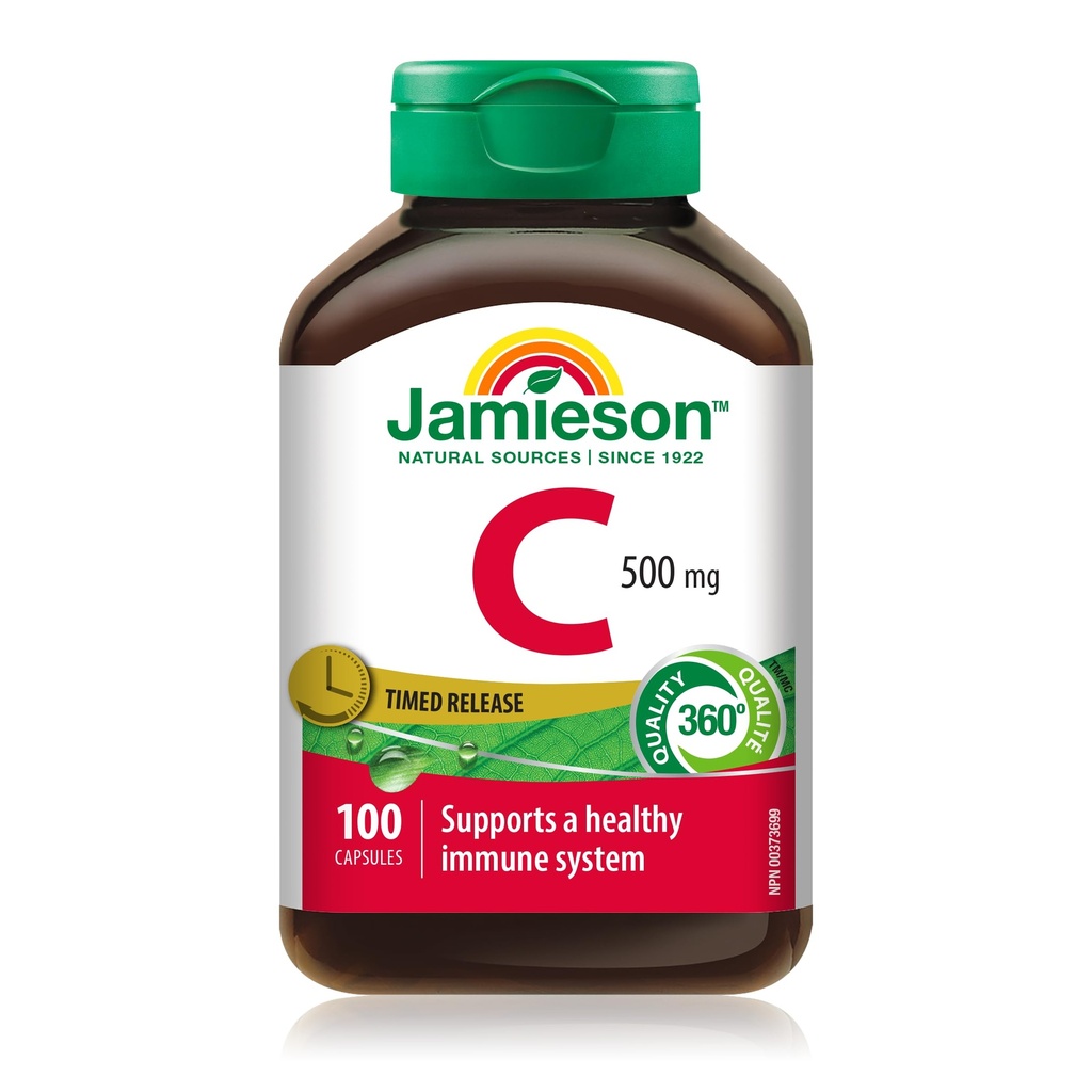 Jamieson C 500 mg Timed Release Capsule