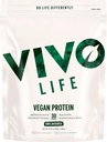 PH Vegan Protein Tozu - Scoop başına Bitki bazlı proteinin 0.7 oz, 30 Hizmet (31.7 oz) (Vanilla) (31.7 oz, Unflavored)