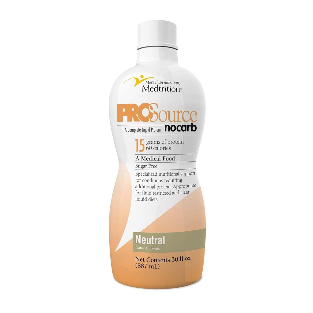 ProSource Nocarb υγρή πρωτεΐνη, Ουδέτερη γεύση, 30 ουγγιά μπουκάλι - 1/Κάθε