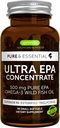 Igennus Ultra Pure Omega-3 EPA 500 mg, Yüksek Lisanslı IFOS Onaylı Vahşi Balık Yağı, Gelişmiş rTG Triglyceride Formu, Non-GMO, 90 Small Softgels