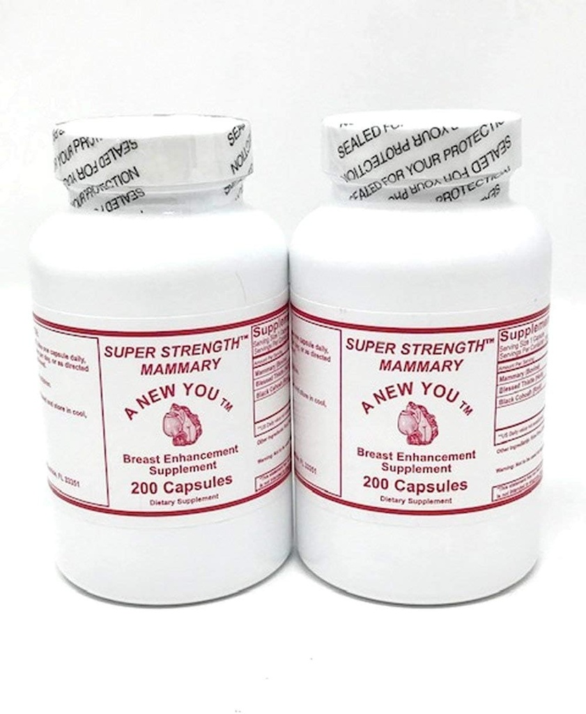 Super Strength Mammary Capsules For Crossdressing Men And Trans- Women 400 Capsules