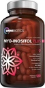 OmniBiotics Myo-Inositol & D-Chiro Inositol συμπλήρωμα με 40:1 Ratio for Hormone Balance for Women - Women συμπλήρωμα για την υποστήριξη της αναπαραγωγικής υγείας & λειτουργία των ωοθηκών. Μη ΓΤΟ - 120 Κάψουλες Vegan
