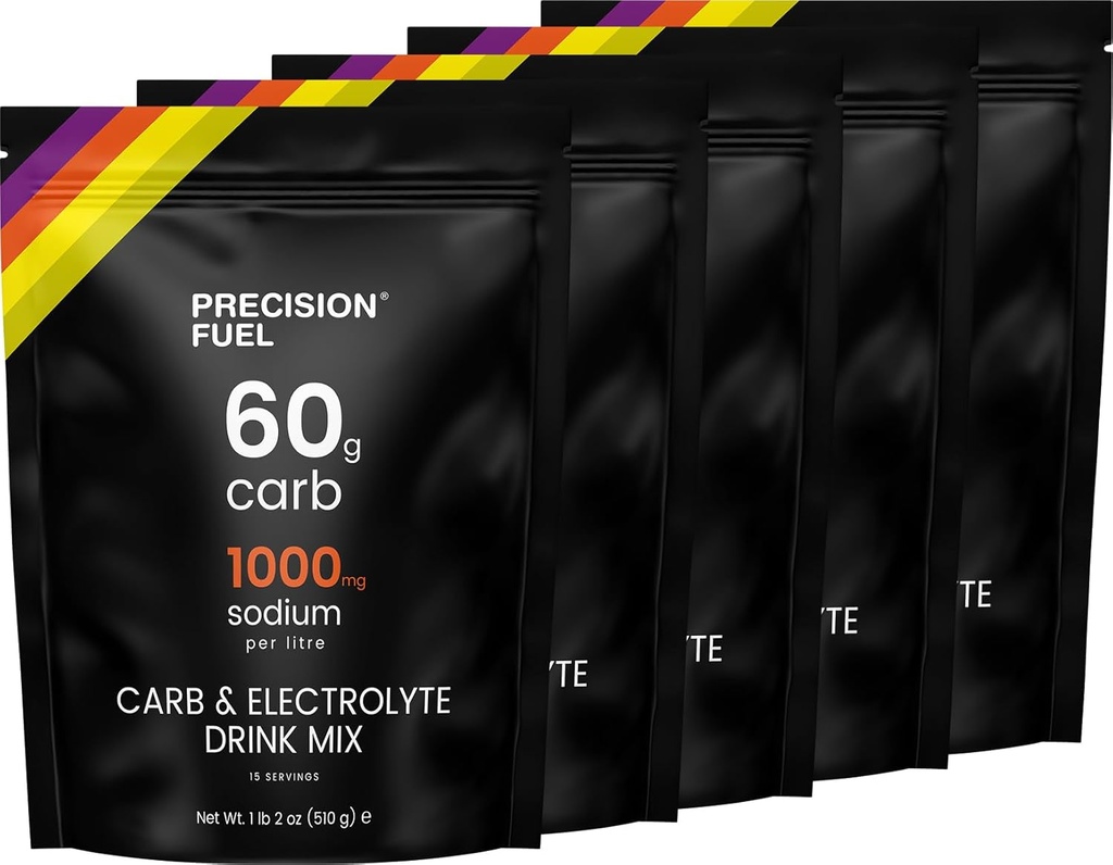 Hassas Yakıt PF 60 Carb & Electrolyte Drink Mix Tozu Hydration & Energy - Endurance Spor Beslenme, Vegan, Hipotonik - 60g Carb, Littonic - 60g Carb, Littonic başına 1000 mg