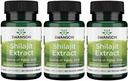 Swanson Shilajit Ekstraksiyon - Herbal Supplement Hücre Büyüme Desteği - Genel Sağlık için Doğal Formula - (400 Milligram 60 Veg Capsules) 3 Packs