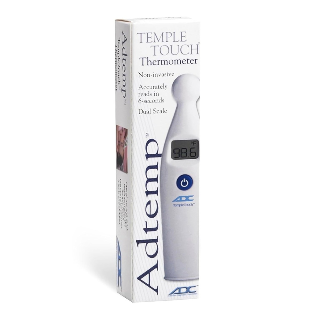 Adtemp 427 Temporal Contact Thermometer LCD Ekran 427 1 Her Şey