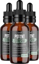 PotentStream Drops - Original Formula, Doğal Sıvı Supplement Plant Extracts ile |% 100 Doğal, ABD'de Made, 3 Ay Supply