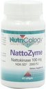 Nutricology NattoZyme - Nattokinase Supplement NSK-SD 2000 FU, 100mg, for Men and Women, Hypoallergenic, Formula for Heart Support - 60 Vegetarian Softgels