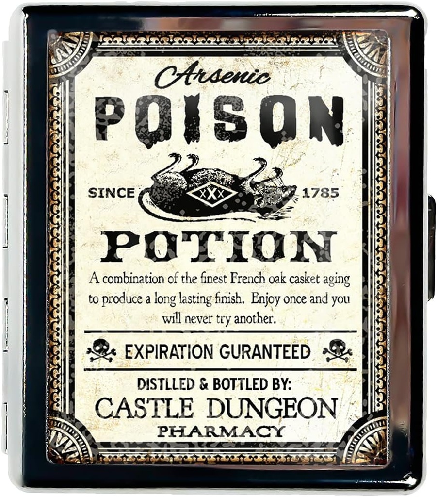 Travel Pill Organizer Small Pill Case for Purse Essentials 7 Days Cute Pill Box with Mirror Portable Pill Box for Pocket or Purse Pill Containe Travel Armağan (Poison Pinot Noir)