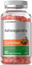 Horbäach Ashwagandha Gummies for Women and Men | 60 Count | Vegan, Non-GMO, Gluten Free Supplement | Tropikal Flavor