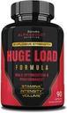 Zonata Huge Load Pills Advanced Formula, Huge Load Male Supplement, 90 Capsules