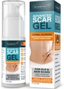 NUVADERMIS Σιλικόνη Scar Gel - 1.7 Fl Oz, Διαφανής Gel - Retinol & Βιταμίνη E Formula για Χειρουργικά Ουλές - C-Τομή, Tuck κοιλιά & Κελόιντ φροντίδα