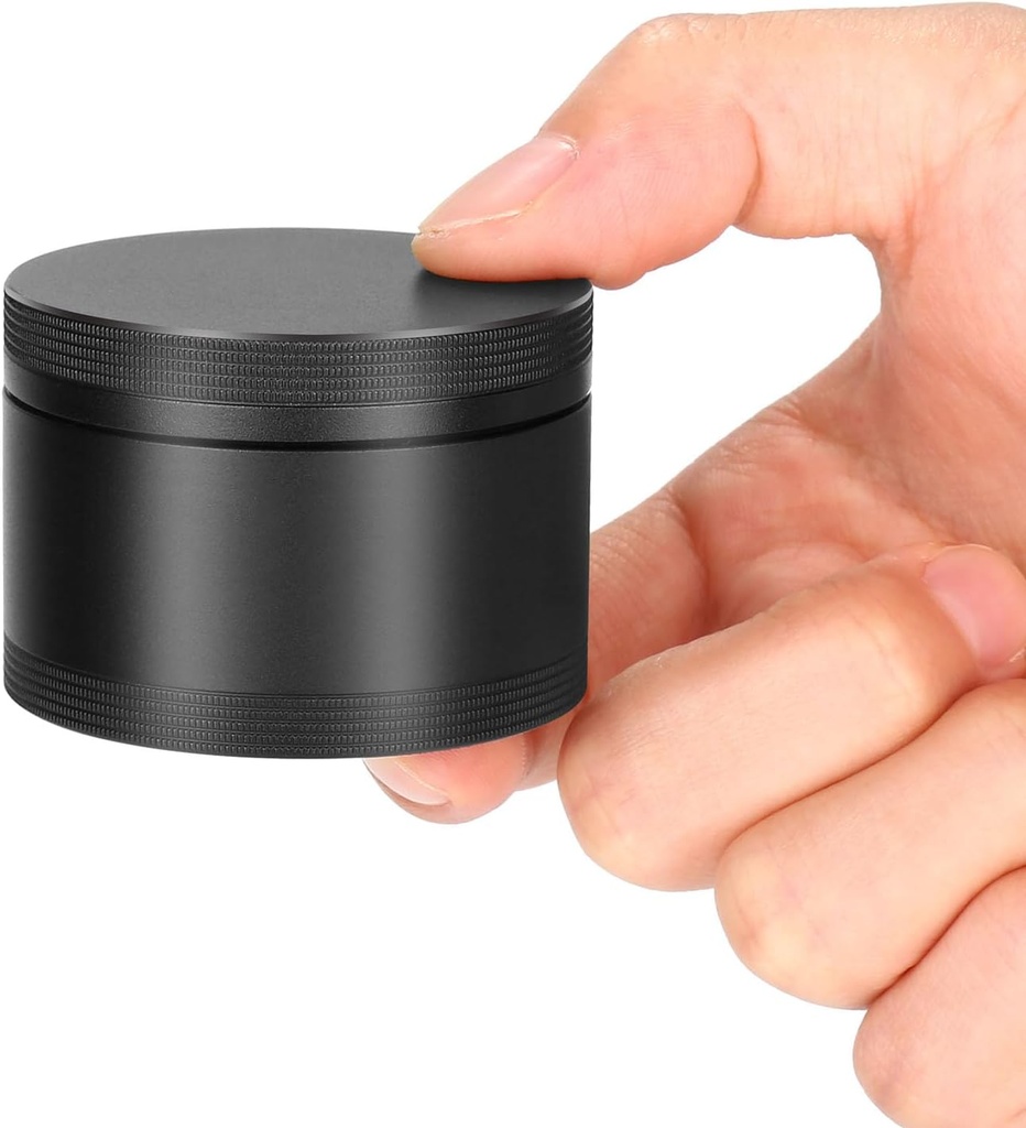 Portre Metal Pill Case, Single Water Daily Pill Box for Travel, Pill Container, Alüminyum Alloy Round Pill Box Organize Pill Holder for Medicine Vitamin Fish Oils Big Dimension