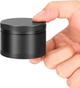 Portre Metal Pill Case, Single Water Daily Pill Box for Travel, Pill Container, Alüminyum Alloy Round Pill Box Organize Pill Holder for Medicine Vitamin Fish Oils Big Dimension