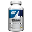 GAT SPORT Omega-3 Fish Oil, High Potency EPA, DHA, Beyin, GLP1 Desteği, 90 Softgels