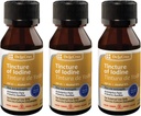 De La Cruz 2 Iodine First Aid Antiseptic, Made in USA 1 FL OZ (3 Şişe)