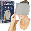 Arctic Flex Migraine Headache Relief Buz Kafası - Baş Ağrılar Buz Paketi Cap - Flex Cold & Hot Gel Hat Göz Maskesi Injuries to Boy, Omuz Ağrısı - Freeze, Heat Therapy - Kid, Men, Women