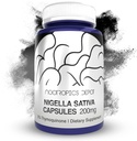 Nootropics Depot Nigella Sativa Extract Capsules | 200 mg | 60 Kont | En Az% 5 Thymoquinone Content | Black Seed Oil Extract | Supports Memory, Liver, Brain ve Immune Function Capsules