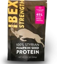 Schlacher & Söhne Styrian Pumpkin Seed Protein Powder: 100% Αμιγής, Πρωτεΐνες φυτών, Μη ΓΤΟ, Χωρίς γλουτένη, Vegan, Χωρίς Πρόσθετα, Ανοσοποιητικό Σύστημα Boost, Βελτιώνει την πέψη, Κατασκευάζεται στην Αυστρία 17,6 OZ