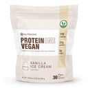 NutraOne ProteinOne Vegan Plant-Based Protein Toz Vegan Protein Toz, Süt-Free, Pea ve Rice Protein (Vanilla Ice Cream)