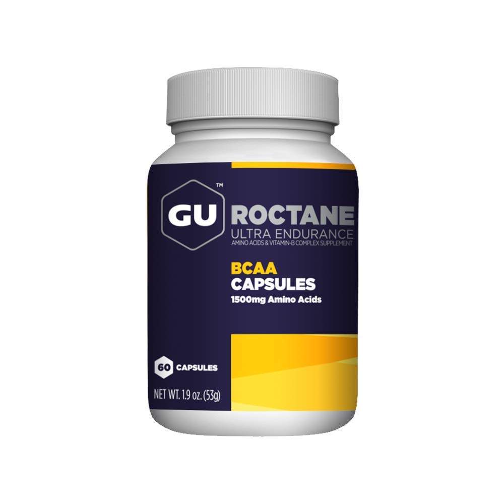 GU Energy Roctane Ultra Endurance Cranch Chain Amino Acid and Vitamin B Astruction Recovery Κάψουλες, Informed Choice, Energy for Before, during or After any workout, 60-Count Bottle