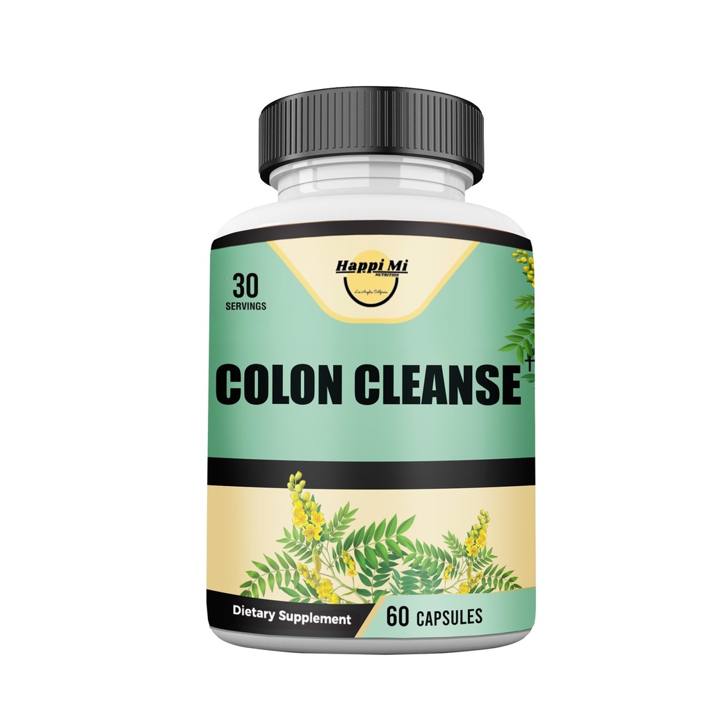 Cleanse Colon, Colon Detox, Όλα τα φυσικά βότανα Φόρμουλα, Υποστήριξη υγιείς κινήσεις Bowel, Υγεία των ορνίθων & Υγιής Μεταβολισμός Υποστήριξη, Μη-GMO - 60 κάψουλα λαχανικών 30 Υπηρεσίες