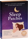 Sleep Patches, Yetişkinler için Sleep Patches, Yükseltilmiş Uyku Patches Set, Erkekler ve Kadınlar için Kolay, Premium Malzemeler (60 Patches)