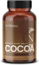 Nutriissa Cocoa Κάψουλες 2000mg - Προηγμένη Καρδιά Υγεία, Νιτρικό Οξείδιο & Υποστήριξη Κυκλοφορίας - 500mg Cocoa Flavanols ανά υπηρεσία - EPEB Πιστοποιημένο για Καθαρότητα & Ικανότητα - Vegan, 120 Κάψουλες, 40 Υπηρεσίες