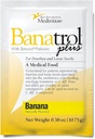 Banatrol Doğal Anti-Diarrheal with Prebiyotiks, Relief for IBS, Recurring Diarrhea, Klinik Destekli Tıbbi Gıda, Non-Constipating (Banana)
