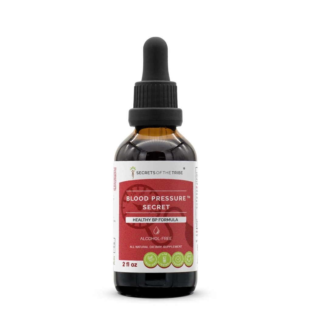 Kabilenin Sırları - Kan basıncı Gizli, Sağlıklı Circulation Formula, Herbal Supplement Mix Drops Alkol Özgür Sıvı Ekstraksiyon (2 oz)
