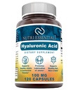 Hyaluronik Asit Diyeter Supplement - 100 mg 120 Capsules (Non-GMO) - Ortak Sağlık, Cilt Bakımı ve Daha Fazla *