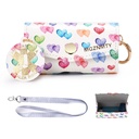 MGZNMTY Asthma Inhaler Case, Handy Inhaler for Yetişkinler ve Çocuklar (ONLY CASE) (Raining Hearts) (Raining Hearts) (Raining Hearts)