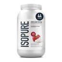 Isopure Zero Carb 100% Pure Whey Isolate protein Toz, Lactose Free, Gluten Free, With Vitamins, Strawberries & Cream, 25g protein Per Service, 3 Lbs, 44 Hizmet (Pazarlama May Vary)