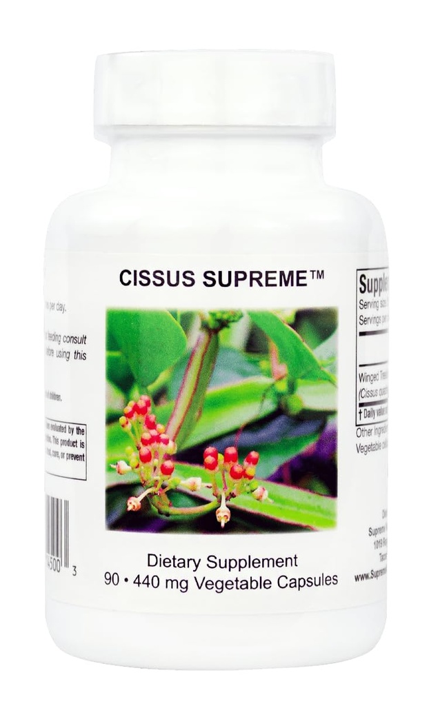 Υπέρτατη Διατροφή Cissus Supreme, 90 Αγνές Φτερωτές Κάψουλες Χορτοφάγου