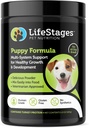 Aşama 1: Puppy Formula 0-3 Yıl Köpek Ağırlığı, Kas & Ortak Geliştirme, Sağlıklı Cilt & Öner | Omega 3 & 6, Spirulina, B6 & Probiyotikler - Vet Onaylandı