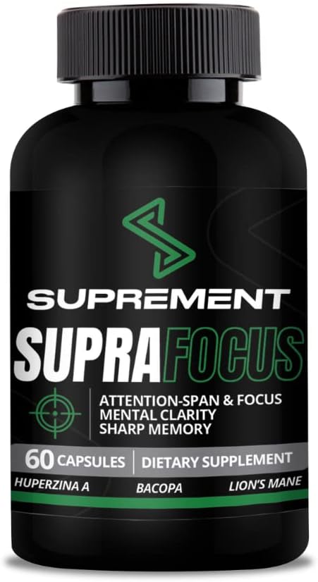 Nootropics Brain Support Supplement. 60 Count, for Men & Women. Bettys Mane, Bacopa Monnieri, L Tyrosine ile bellek ve Focus için beyin Supplements. Focus Supplement ve Memory için akıl yürütme.