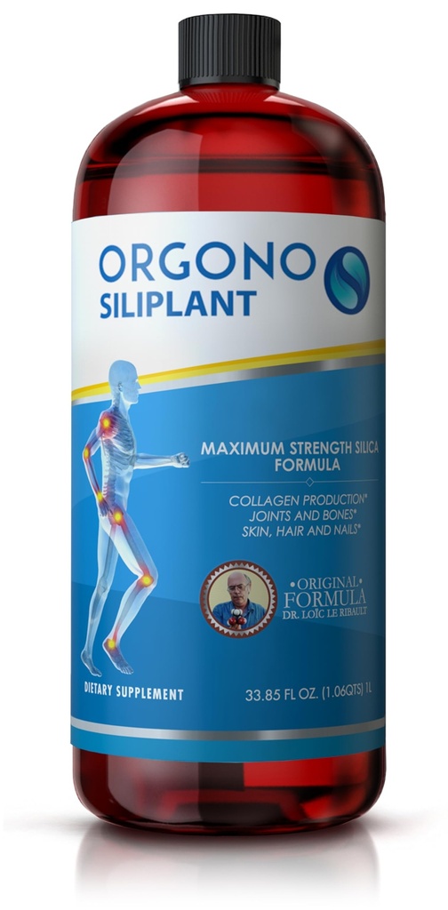 Orgono Living Silica Siliplant | Vegan Collagen ATM | Ortak ve Bone Support için Sağlıklı Kolaj ve Elastin Production, Glowing Skin, Güçlü Saç & Nails. 66 Hizmetler
