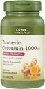 GNC Herbal Plus Turmeric Curcumin 1000 mg Supplement, Ekstra Kuvvet, Vejetary, 120 Hizmet