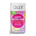 OLLY Happy Hoo-Ha κάψουλες, προβιοτικό για γυναίκες, Κολπική Υγεία και ισορροπία pH, 10 δις CFU, Χωρίς γλουτένη - 25 κόμης